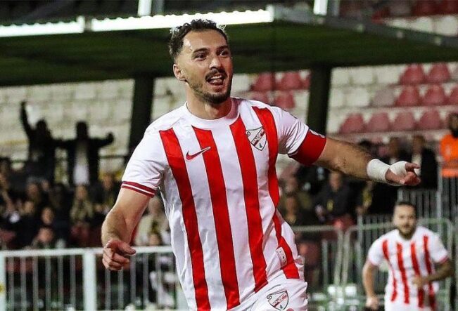 Florent Hasani'den, 1. Lig'e damga vuran performans