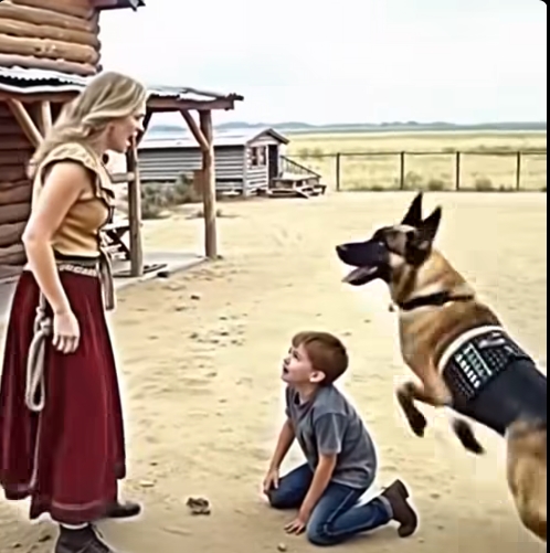 K9 Köpeği Ona Bir Şey Yapana Kadar