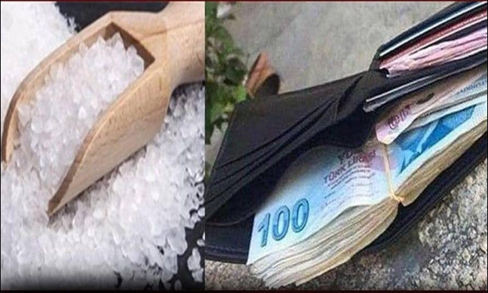 Cüzdanınızın içine bir tutam tuz koyun