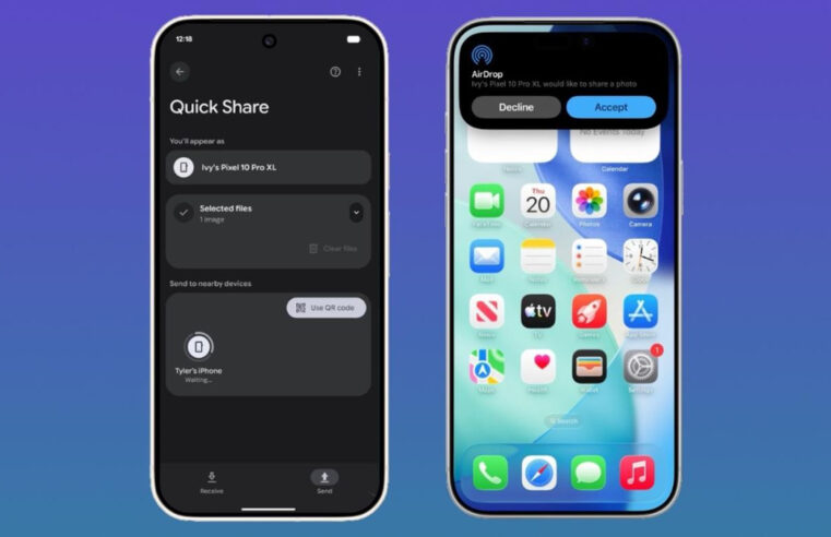 Android’in Quick Share özelliğine AirDrop desteği geldi