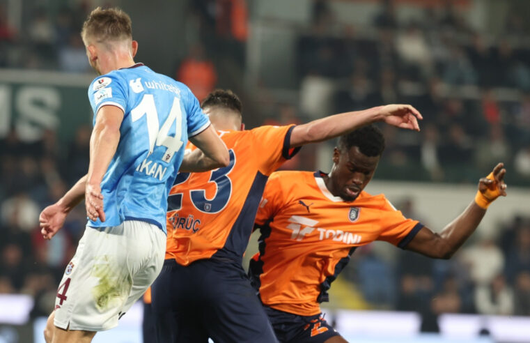 Trabzonspor ile Başakşehir 35. randevuda