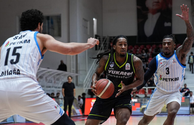 Merkezefendi Belediyesi Basket, Aliağa Petkimspor’u yendi