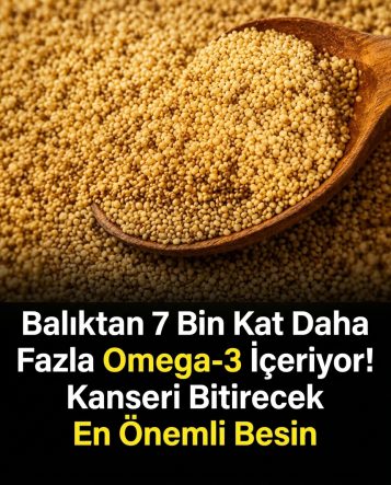 7 bin kat daha fazla omega3 içeriyor!