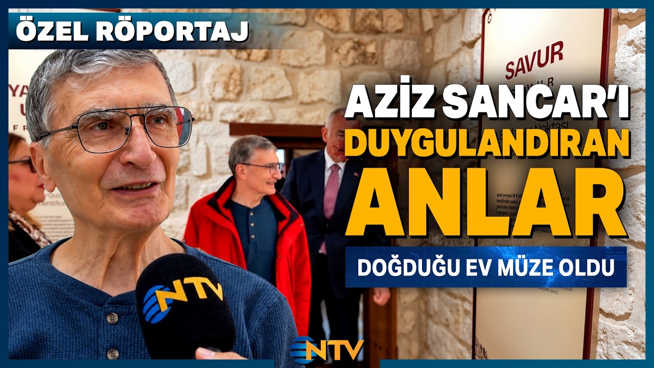 50 Yıl Sonra Baba Evine Dönüş: Nobel Ödüllü Aziz Sancar Müzeye Çevrilen Evinde NTV'ye Konuştu | NTV