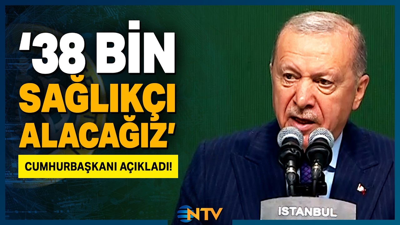 Cumhurbaşkanı Erdoğan Çapa Hastanesi Temel Atma Töreninde Duyurdu! | NTV