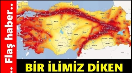 zelzele olabilir dedi!