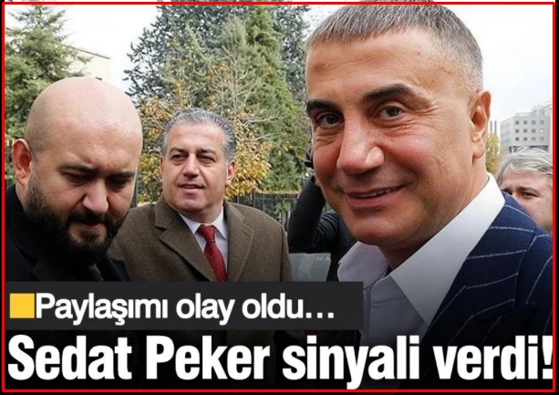 Sedat Peker’den manidar doğum günü paylaşımı