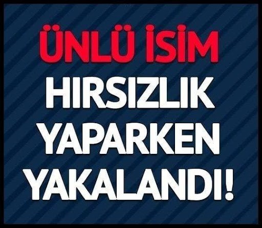 Ünlü oyuncu hırsızlık