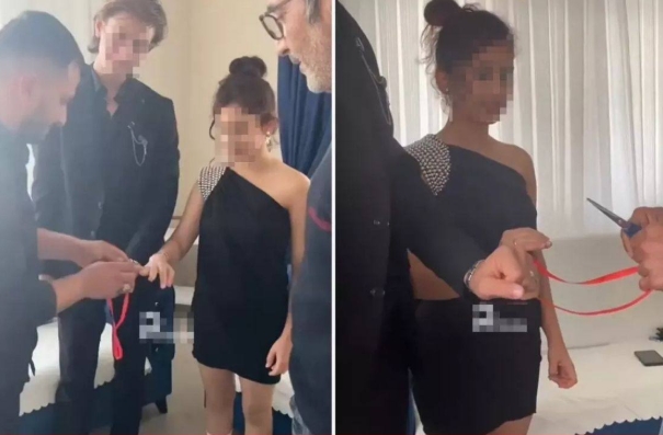 Küçücük çocukları nişanladılar