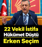 Siyasi Kürsüde Erken Seçim Gündemi